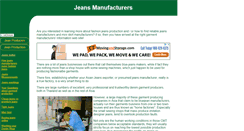 Desktop Screenshot of jeansinfo.org