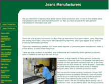 Tablet Screenshot of jeansinfo.org